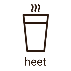 icoon heet water